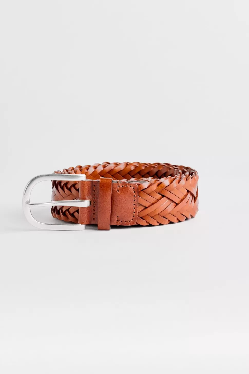 A Kind of Guise Leather Goods>Braided Leather Belt (Akog Exclusive)