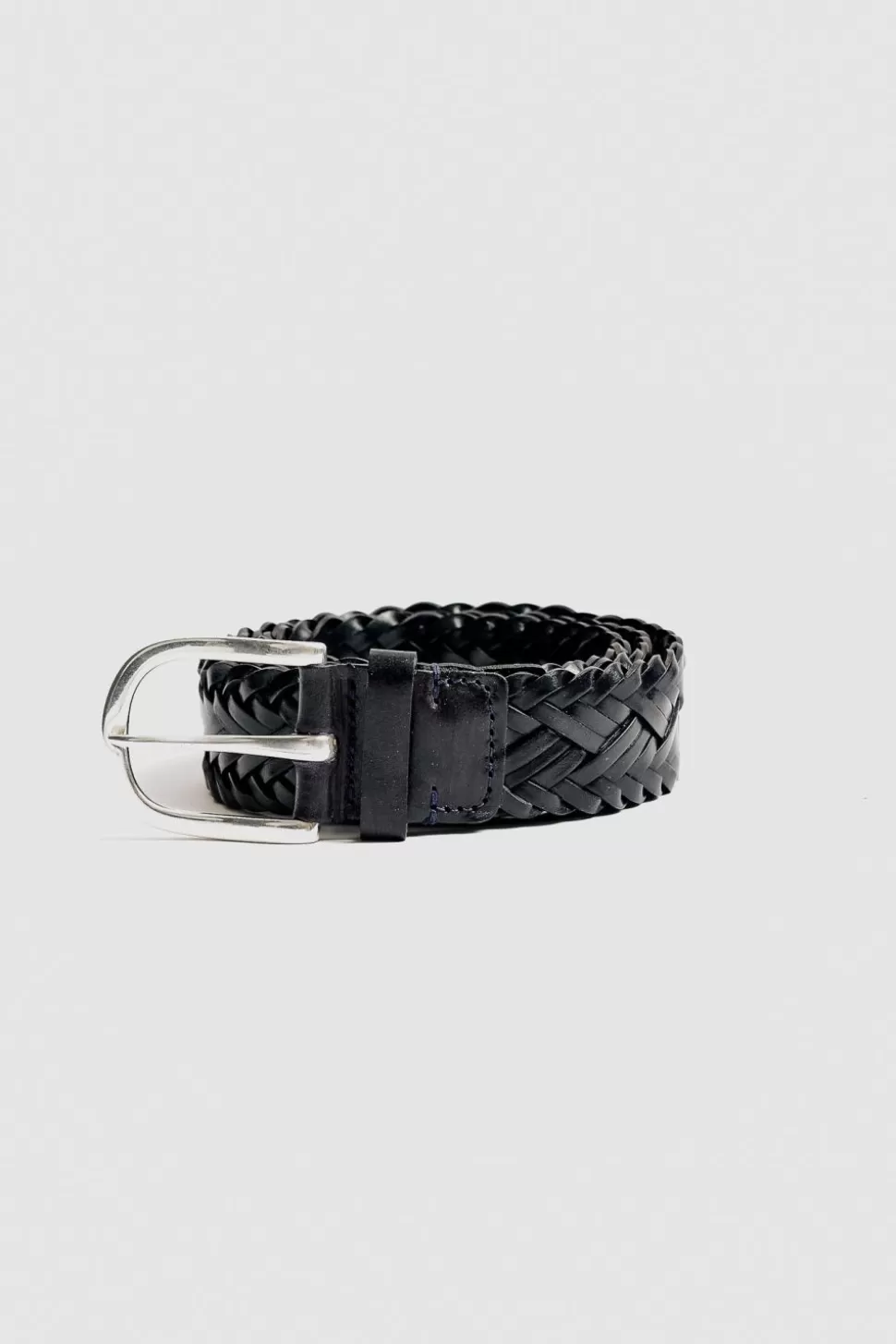 A Kind of Guise Leather Goods>Braided Leather Belt (Akog Exclusive)