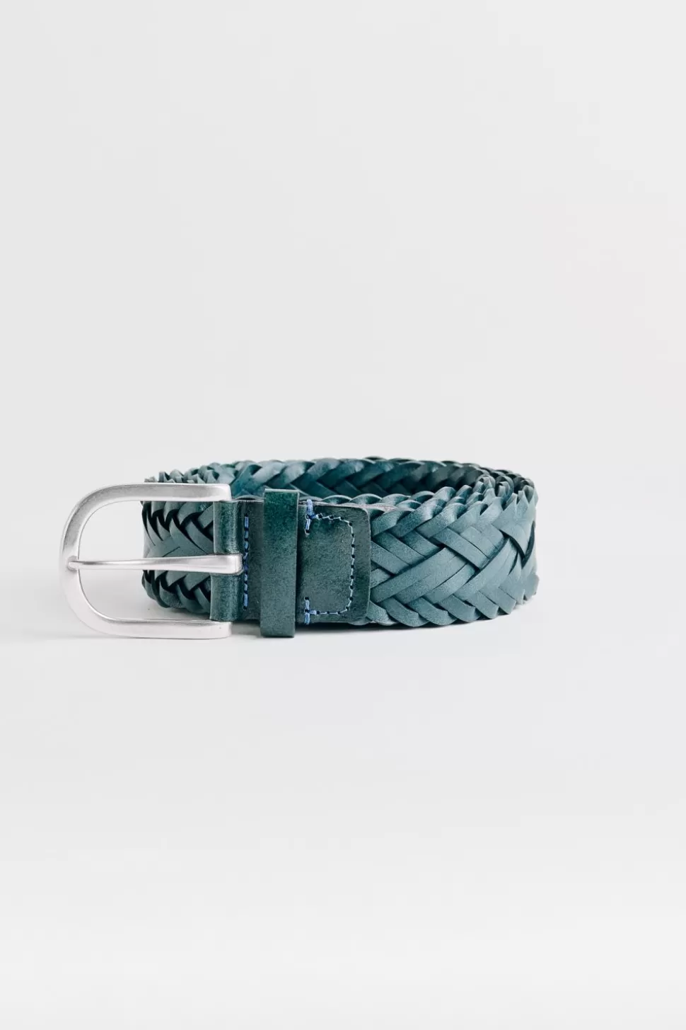 A Kind of Guise Leather Goods>Braided Leather Belt (Akog Exclusive)