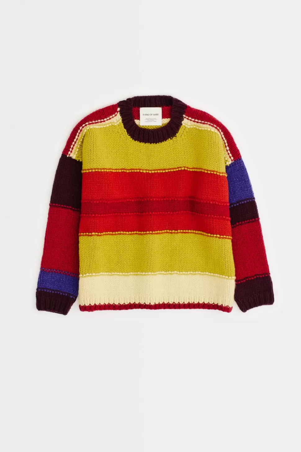 Men A Kind of Guise Knitwear & Jersey>Hruni Handknitted Crewneck (Online Exclusive)